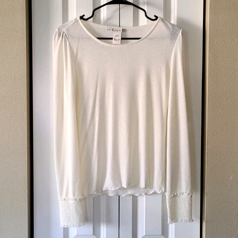American Rag Sheer Long Sleeve